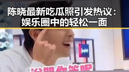 陈晓最新吃瓜照引发热议：娱乐圈中的轻松一面